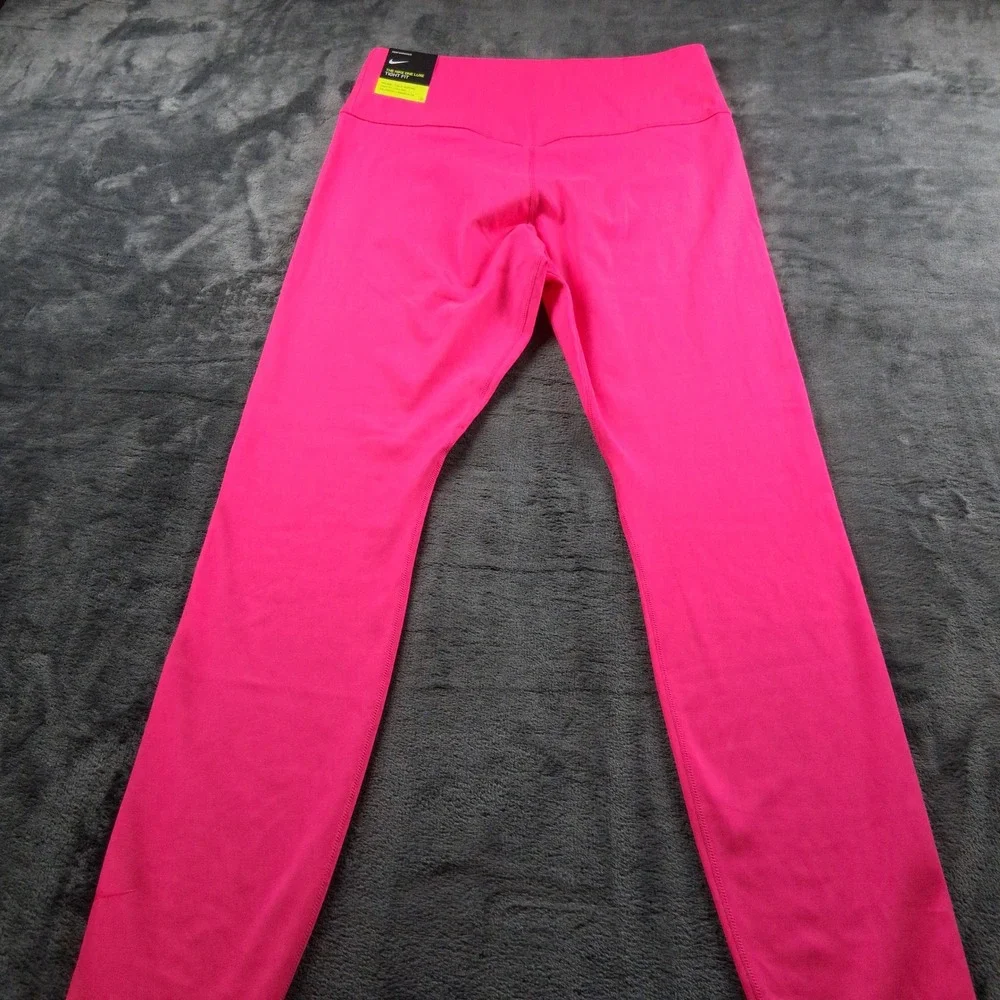 NWT Nike One Luxe Dri-FIT Leggings Womens Medium Pink High Rise Tight Fit 1695‎